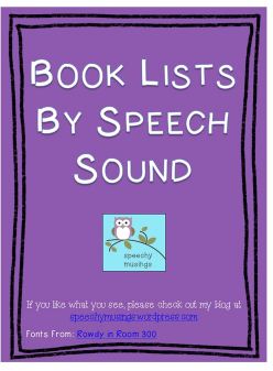 booklistsbyspeechsounds