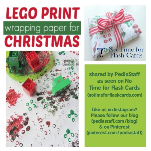 lego wrapping paper