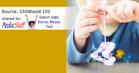 Growing Crystals Science Experiment for Kids - PediaStaff