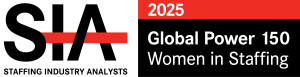 SIA Global Power 150 Women in Staffing Logo
